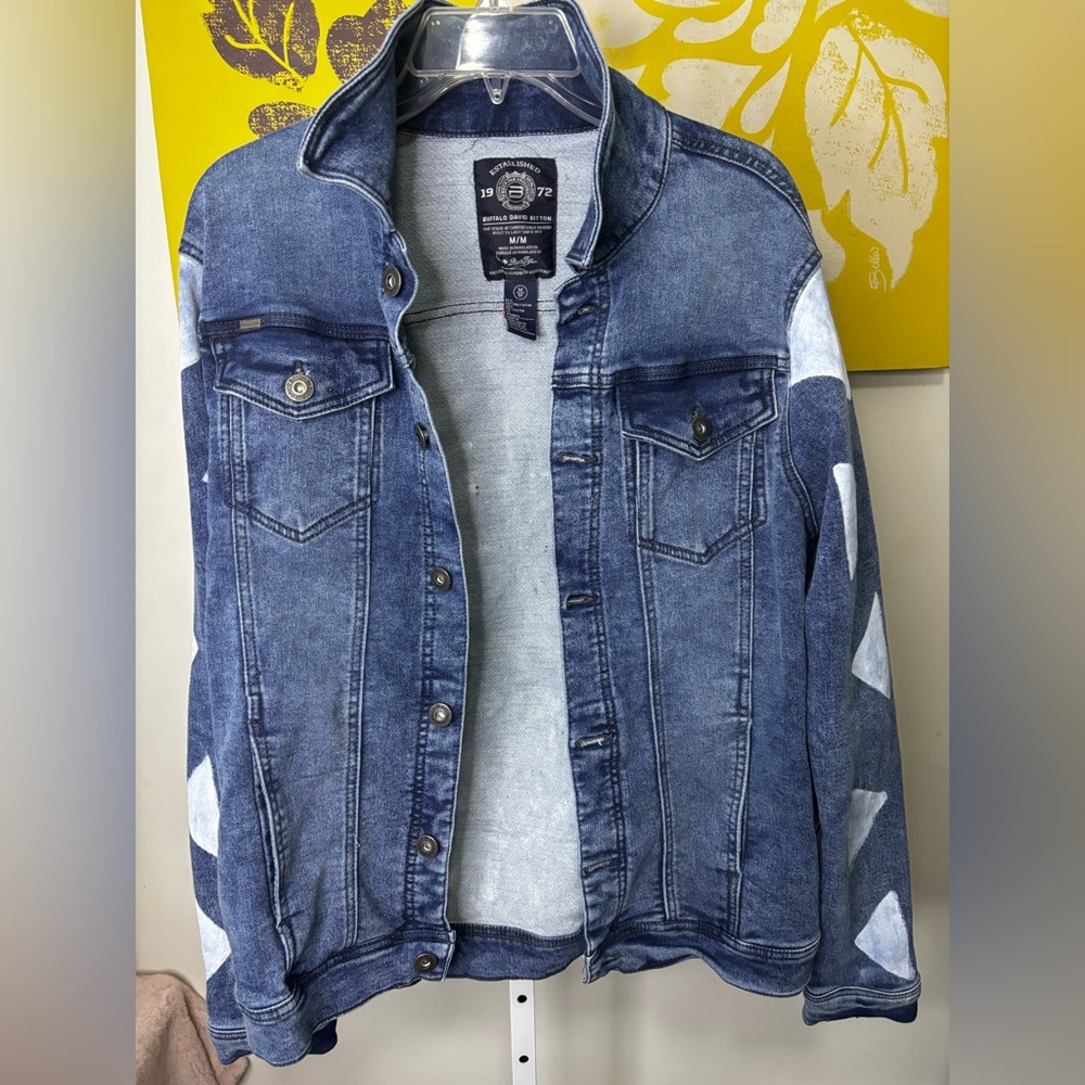 Buffalo David Bitton Blue Denim Jacket